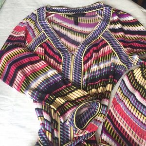 BCBG Multi-Colored Dress Size XS